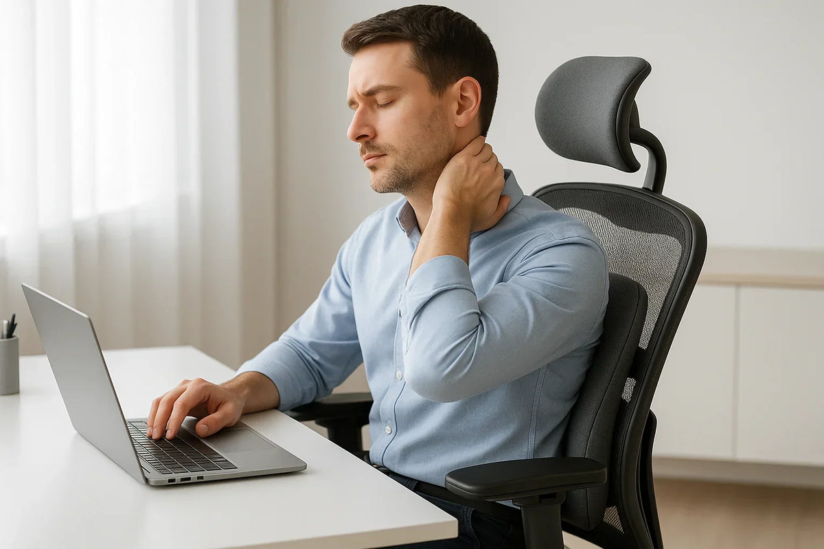 Douleur cervicale télétravail : prévenir efficacement - Confort-bureau