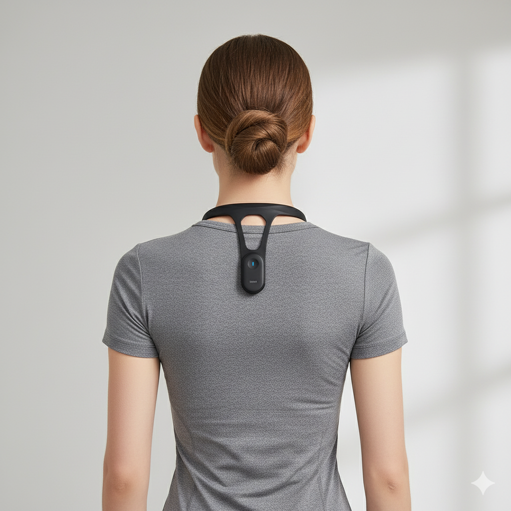 Correcteur de posture dos discret et ajustable pour le télétravail