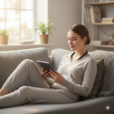 Correcteur de posture dos discret et ajustable pour le télétravail