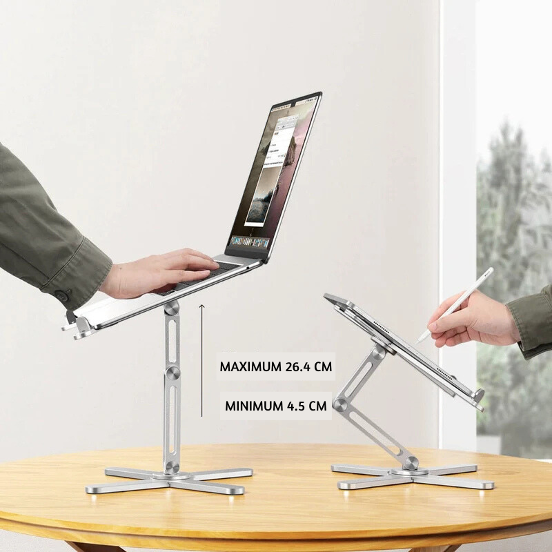 Support Ordinateur Portable Télétravail | Aluminium Réglable Ma boutique